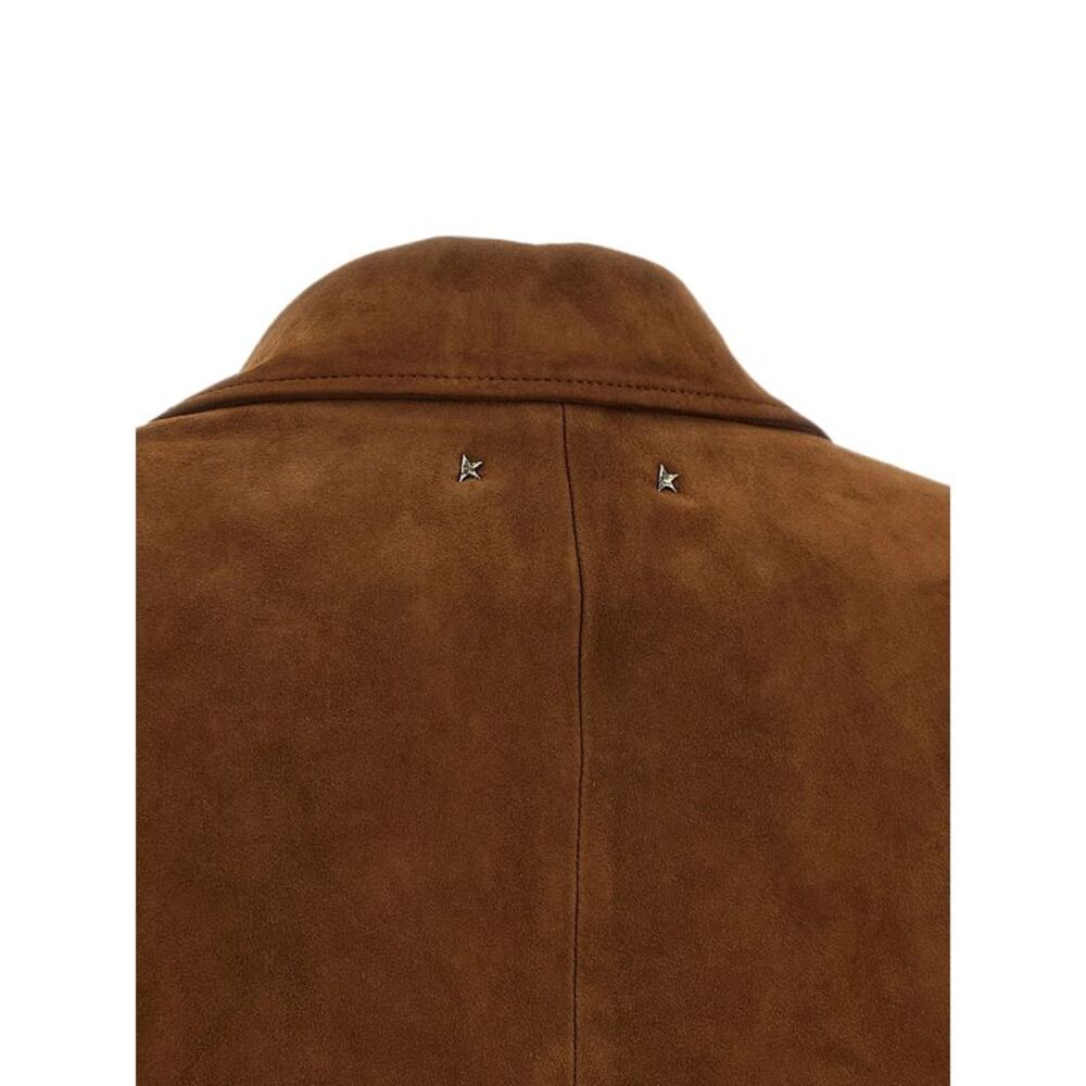 Golden Goose Brown Jackets - Leather Jackets Women - Picture 2 of 5